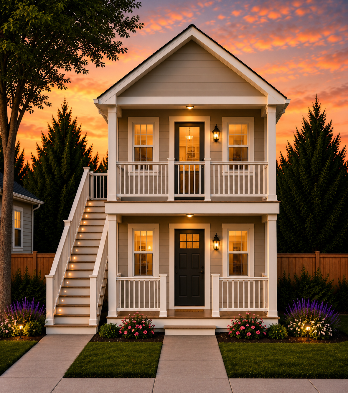Stacked Duplex exterior concept
